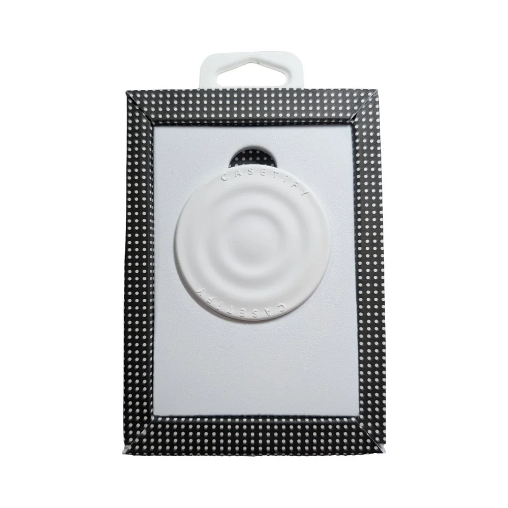 Mm2-O CASETiFY Snappy Ripple Grip Stand - White